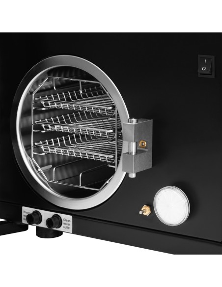 Lafomed Standard Line LFSS08AA Autoclave a LED con stampante medicale da 8 L in classe B nero