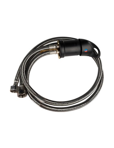 Rubinetto per salone da parrucchiere nero S04