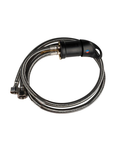 Rubinetto per salone da parrucchiere nero S04