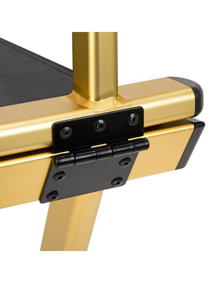 Sedia da trucco Alu gold
