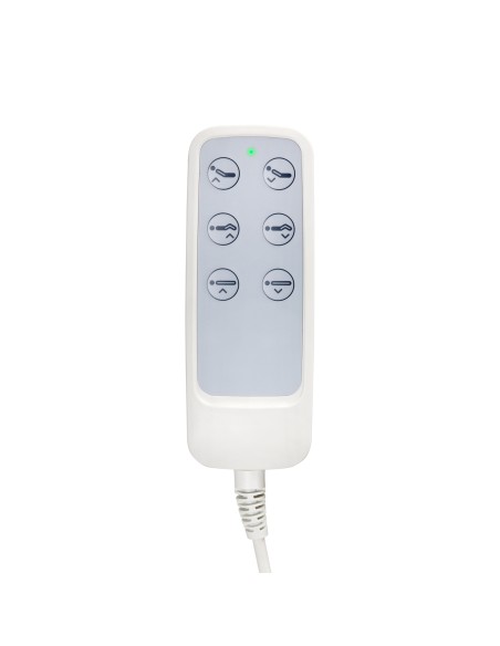 Sedia estetica elettrica SILLON Lux 273b 3 motori grigio