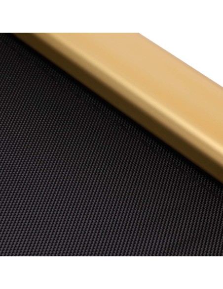 Sedia da trucco Alu gold