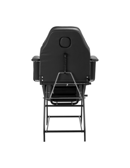 Poltrona cosmetica 557A con vassoi neri