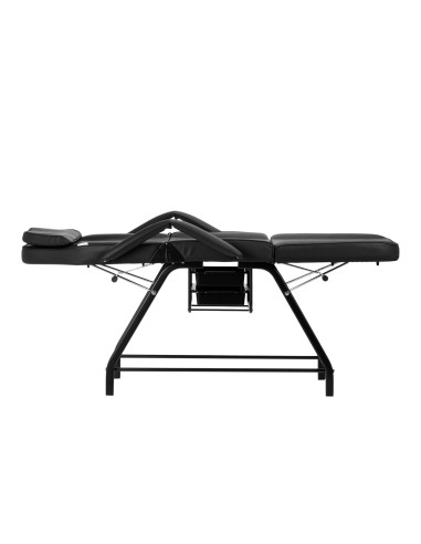 Poltrona cosmetica 557A con vassoi neri