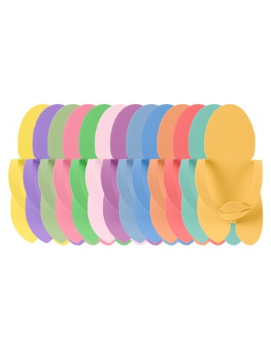 Infradito monouso in schiuma 10 paia di colori...