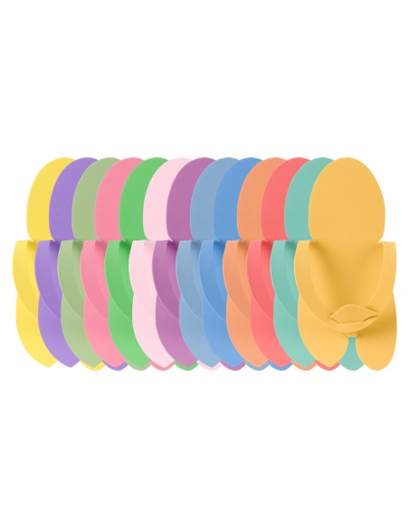 Infradito monouso in schiuma 10 paia di colori diversi