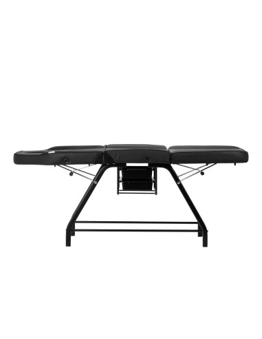 Poltrona cosmetica 557A con vassoi neri