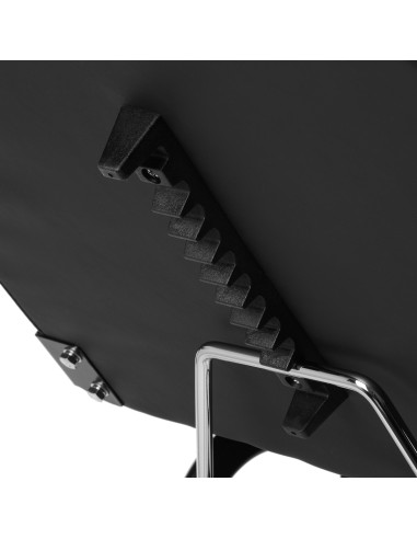Poltrona cosmetica 557A con vassoi neri