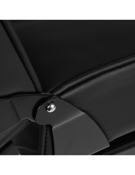 Poltrona cosmetica 557A con vassoi neri