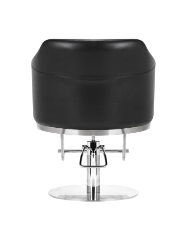 Gabbiano sedia da barbiere Burgos nero