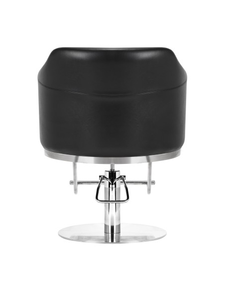 Gabbiano sedia da barbiere Burgos nero