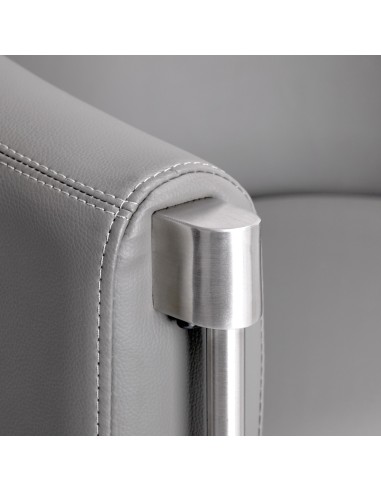 Gabbiano sedia da barbiere Burgos grigio