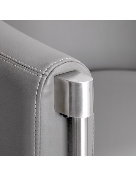 Gabbiano sedia da barbiere Burgos grigio