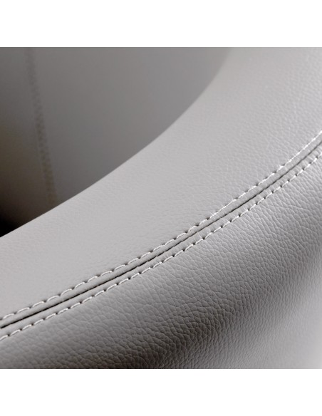 Gabbiano sedia da barbiere Burgos grigio