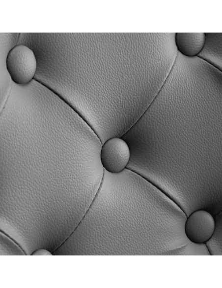 Poltrona Gabbiano per parrucchieri Granada grigio oro