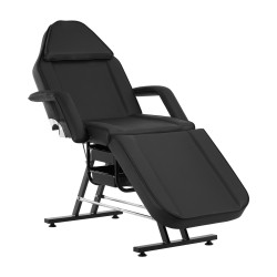 Sedia cosmetica Sillon con vassoio nero