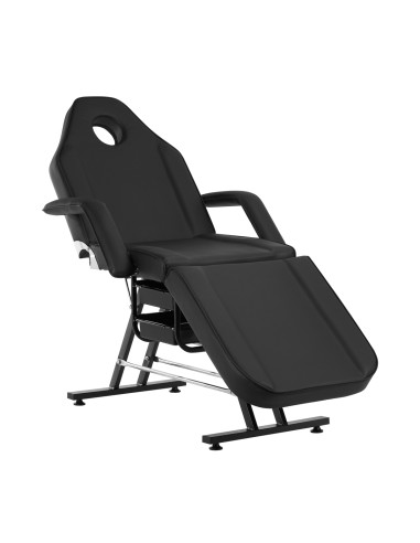 Sedia cosmetica Sillon con vassoio nero