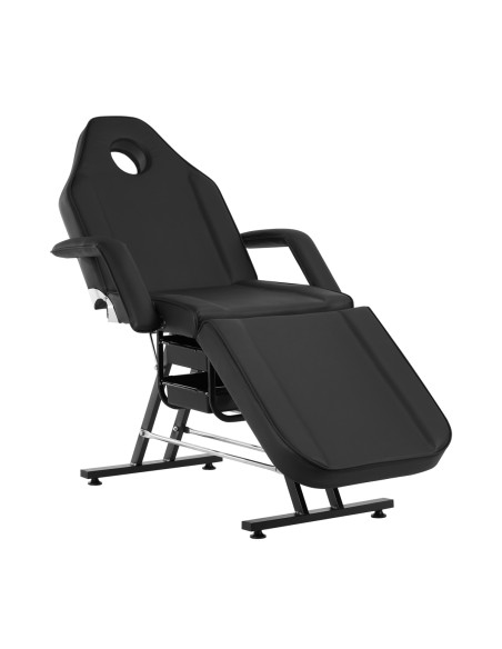 Sedia cosmetica Sillon con vassoio nero