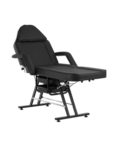 Sedia cosmetica Sillon con vassoio nero