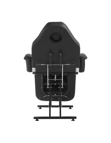 Sedia cosmetica Sillon con vassoio nero