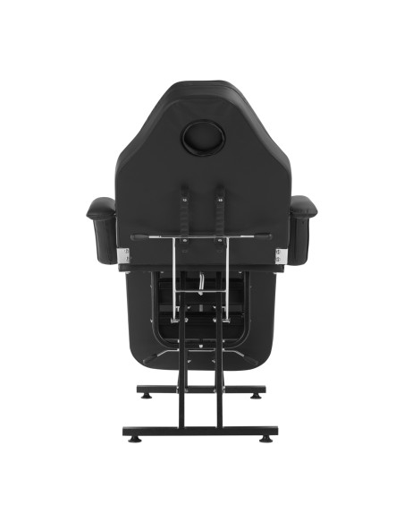 Sedia cosmetica Sillon con vassoio nero