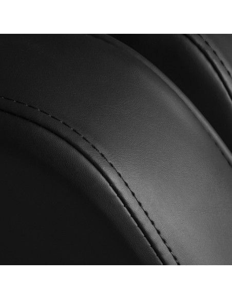 Poltrona cosmetica 557G con vassoi oro nero