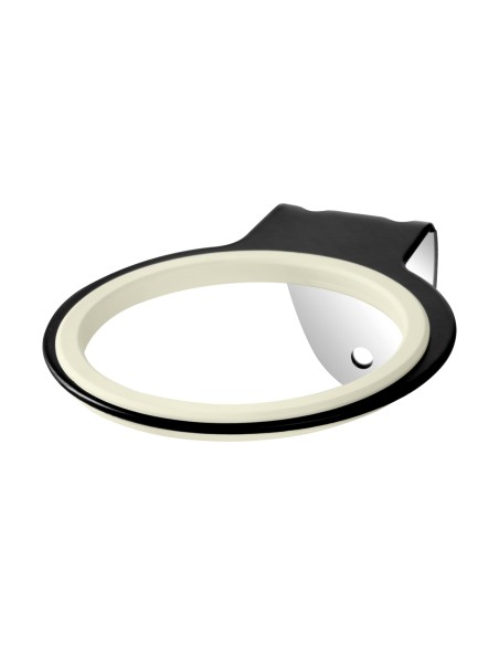 Supporto a parete per asciugacapelli Q96 nero