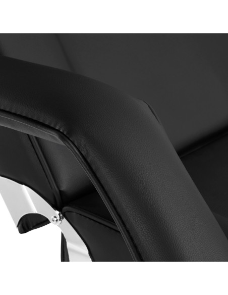 Sedia cosmetica Sillon con vassoio nero