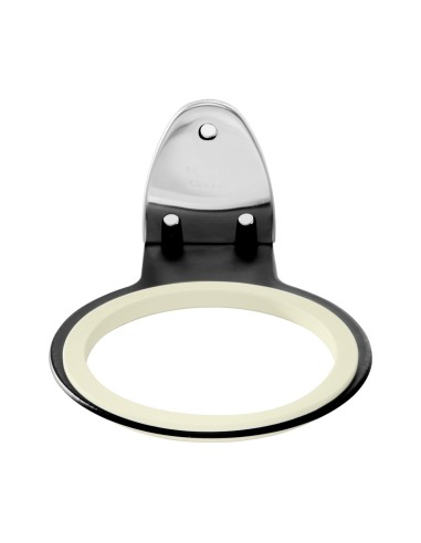 Supporto a parete per asciugacapelli Q96 nero