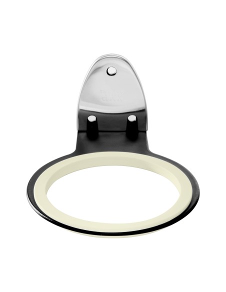 Supporto a parete per asciugacapelli Q96 nero