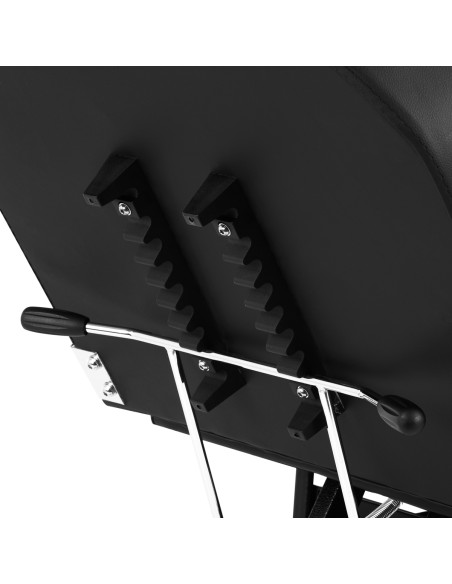 Sedia cosmetica Sillon con vassoio nero