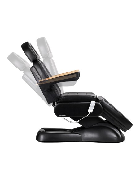 Sedia estetica elettrica SILLON Lux 273b 3 motori nero