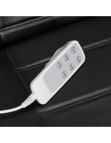 Sedia estetica elettrica SILLON Lux 273b 3 motori nero