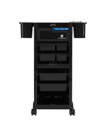 Gabbiano, ausilio per parrucchieri con sterilizzatore UV 68UV nero