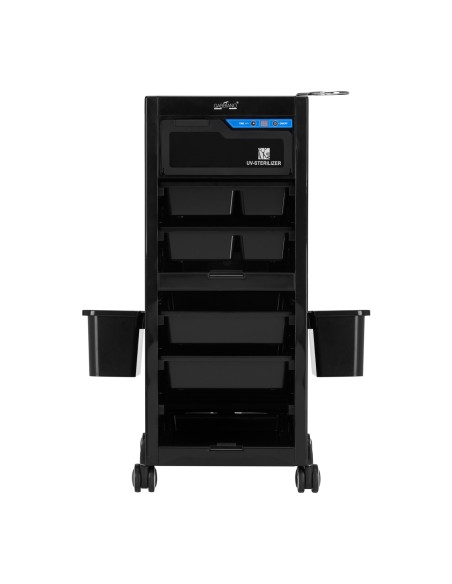 Gabbiano, ausilio per parrucchieri con sterilizzatore UV 68UV nero