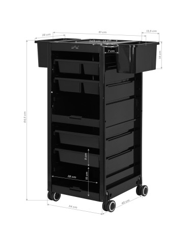 Gabbiano aiuto parrucchieri 68B nero