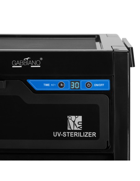 Gabbiano, ausilio per parrucchieri con sterilizzatore UV 68UV nero