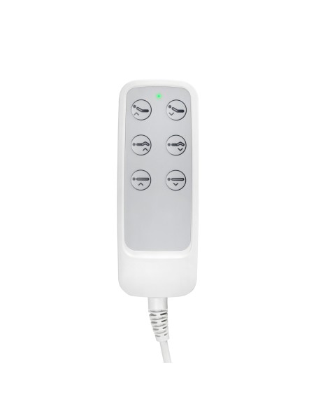 SILLON Lux 273b sedia cosmetica elettrica + sgabello 304 nero