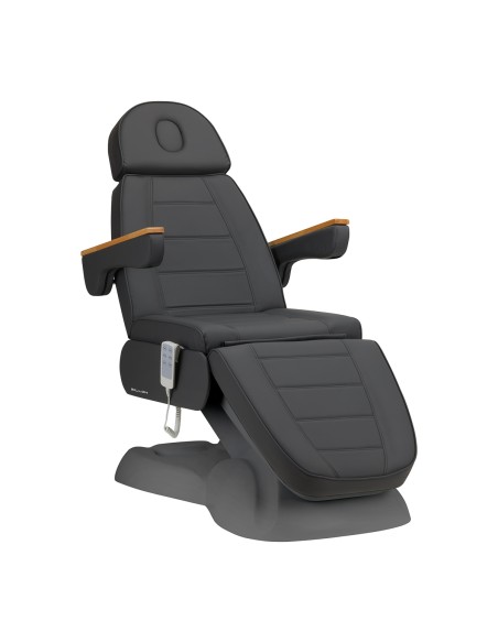 Sedia estetica elettrica SILLON Lux 273b 3 motori grigio, base grigio