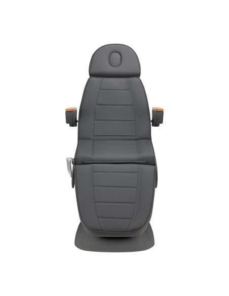 Sedia estetica elettrica SILLON Lux 273b 3 motori grigio, base grigio