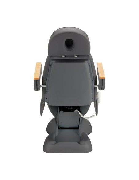 Sedia estetica elettrica SILLON Lux 273b 3 motori grigio, base grigio