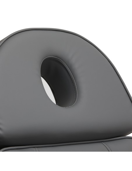 Sedia estetica elettrica SILLON Lux 273b 3 motori grigio, base grigio