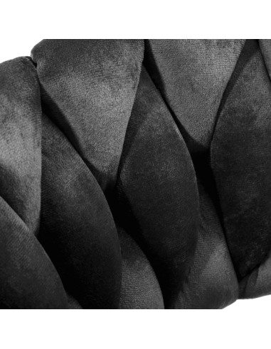 4Rico Bar Hocker QS-B313a grigio velluto