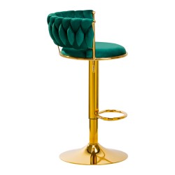 4Rico Bar Hocker QS-B313a verde velluto 2