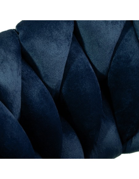 4Rico Bar Hocker QS-B313a velluto blu navy