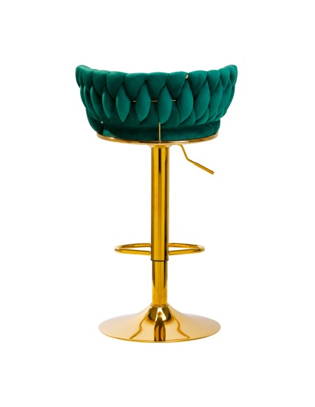 4Rico Bar Hocker QS-B313a verde velluto