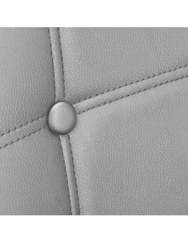 4Rico Sedia scandinava QS-185 ecopelle grigio