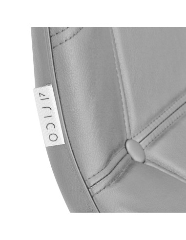 4Rico Sedia scandinava QS-185 ecopelle grigio