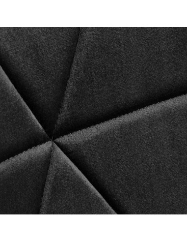 4Rico Sedia scandinava QS-186 velluto nero