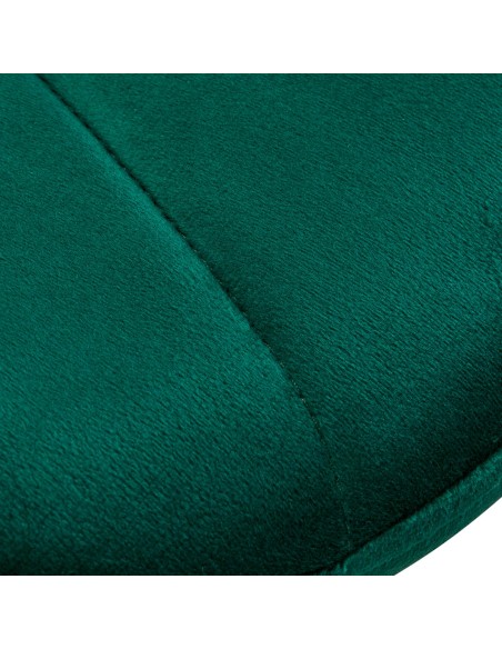 4Rico Sedia scandinava QS-186 velluto verde